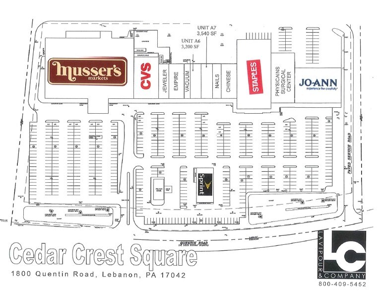 More Photos Of 1740-1860 Quentin Rd, Lebanon Unknown For Lease