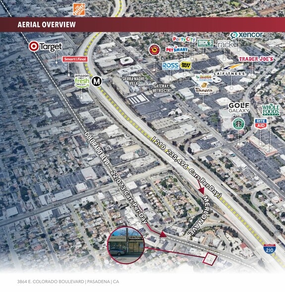 More Photos Of 3864-3870 E Colorado Blvd, Pasadena Storefront Retail Office For Sale