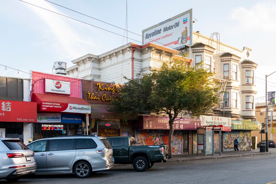 More Photos Of 637-639 Clement St, San Francisco Storefront Retail Residential For Sale