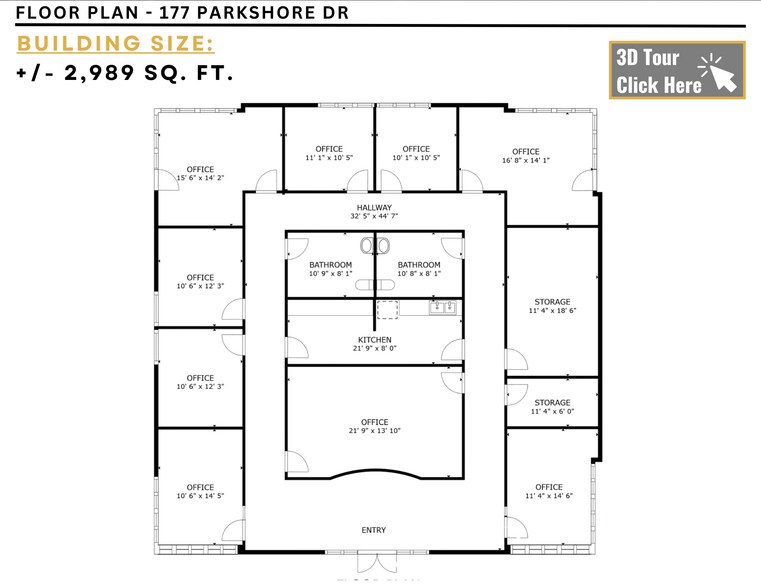 More Photos Of 177 Parkshore Dr, Folsom Office For Sale
