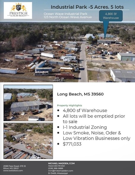 Primary Photo Of N 123 Ocean Wave Ave, Long Beach Warehouse For Sale