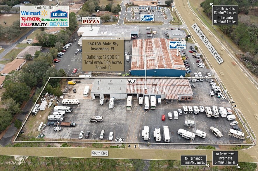 More Photos Of 1601 W Main St, Inverness Auto Dealership For Sale