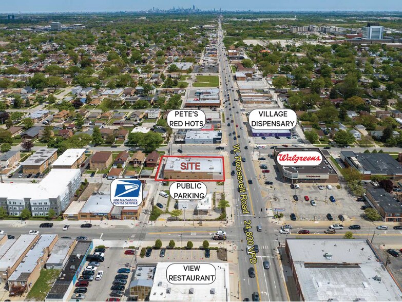 More Photos Of 1607 W Roosevelt Rd, Broadview Storefront For Lease