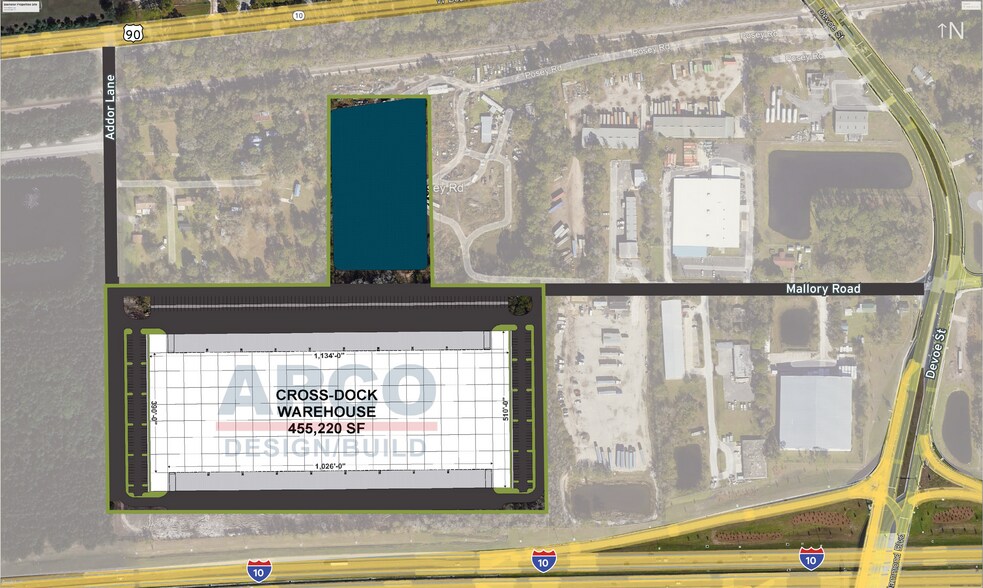 More Photos Of 514 Addor Ln, Jacksonville Distribution For Lease