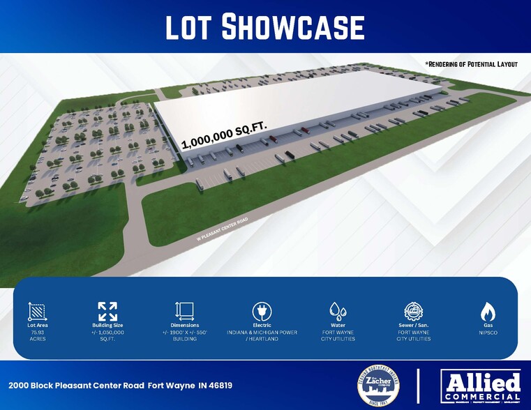 More Photos Of 2000 Pleasant Center rd, Fort Wayne Land For Sale