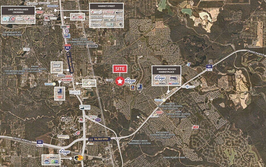 More Photos Of Rayford Rd. & Imperial Oaks Blvd, Spring Freestanding For Lease
