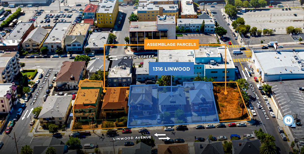 Primary Photo Of 1316 Linwood Ave, Los Angeles Land For Sale