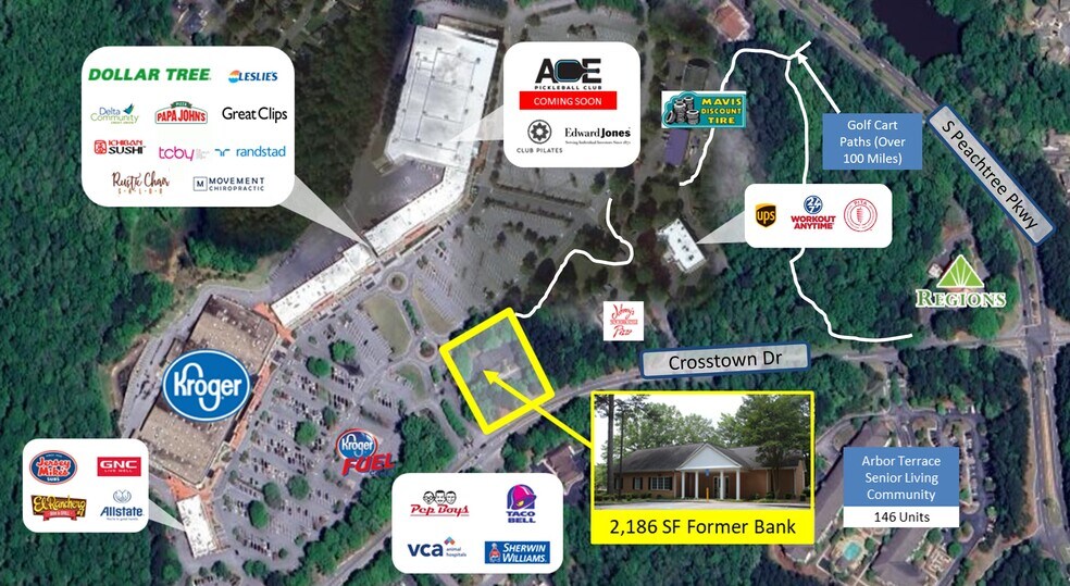 More Photos Of 496 Crosstown Rd, Peachtree City Bank For Lease