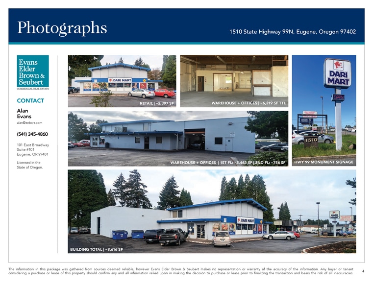 More Photos Of 1510 Or-99 Hwy, Eugene Freestanding For Lease