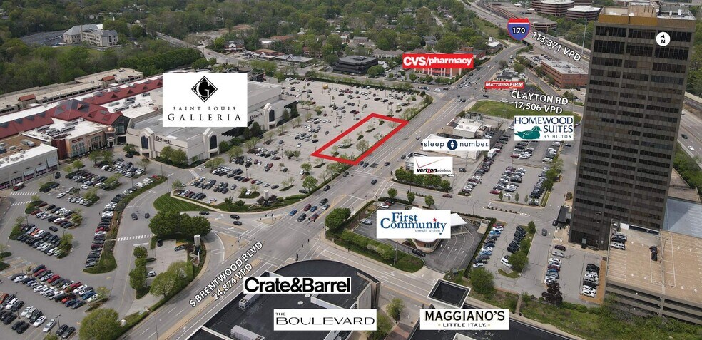 Primary Photo Of 1023 S Brentwood Blvd, Richmond Heights Land For Sale