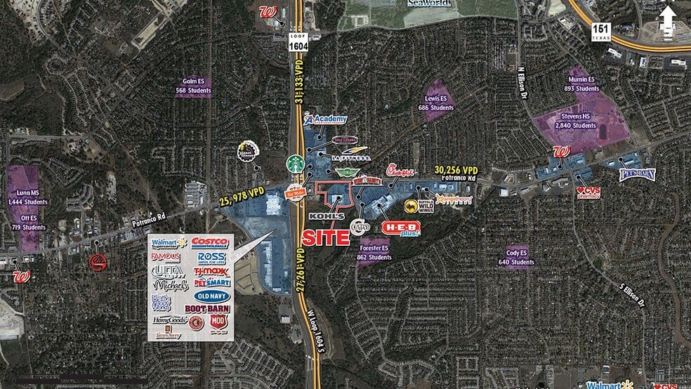 More Photos Of 10838-10842 Potranco Rd, San Antonio Department Store For Lease