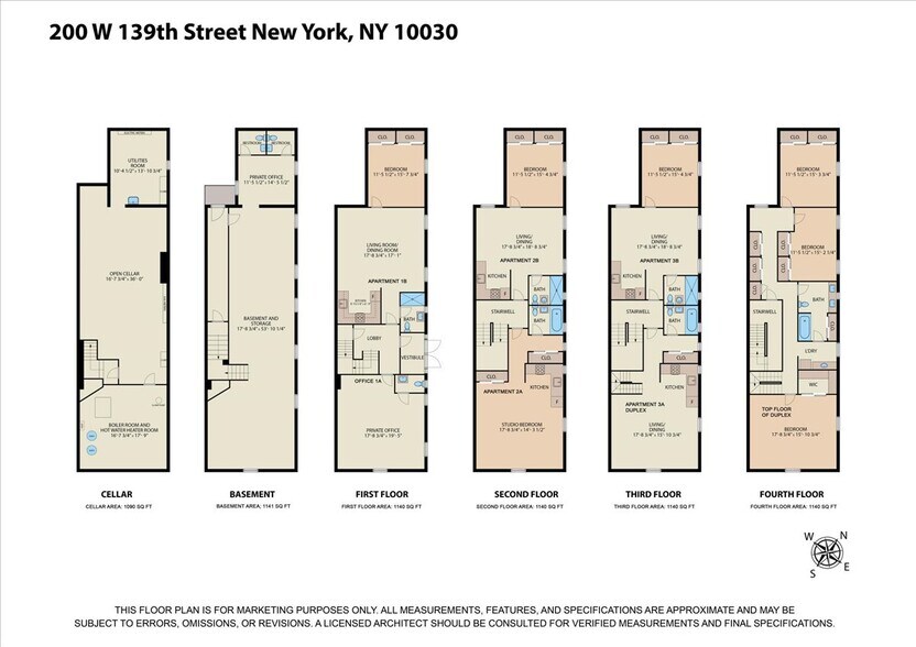 More Photos Of 200 W 139th St, New York Apartments For Sale
