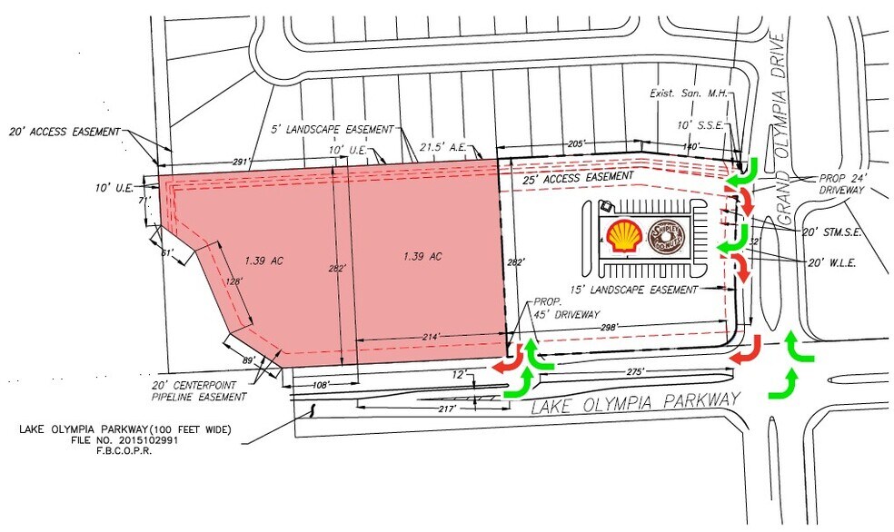 More Photos Of Lake Olympia Pkwy @ Fort Bend Pkwy, Missouri City Land For Lease