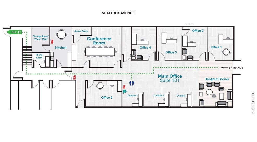 More Photos Of 2095 Rose St, Berkeley Office For Lease