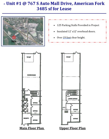 More Photos Of 767 S Auto Mall Dr, American Fork Warehouse For Lease