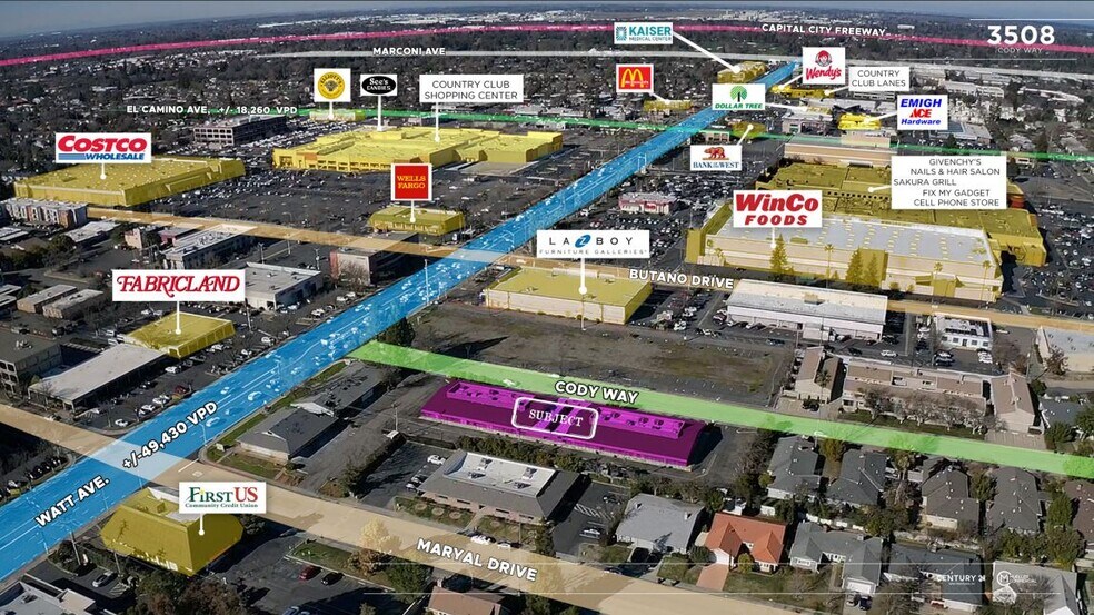 More Photos Of 3508 Cody Way, Sacramento Loft Creative Space For Lease