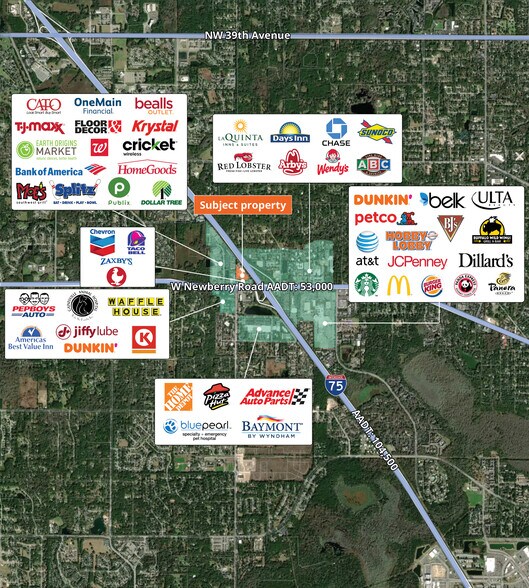 More Photos Of 7420 W Newberry Rd, Gainesville Freestanding For Lease