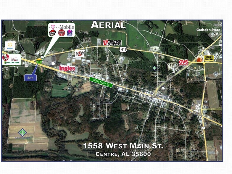 More Photos Of 1558 W Main St, Centre Unknown For Lease