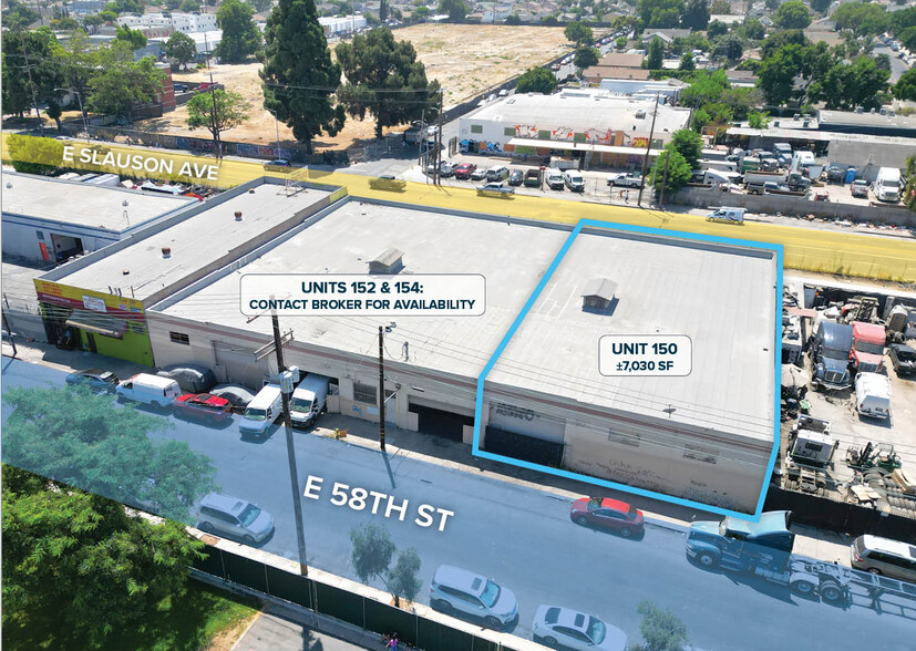 Primary Photo Of 150-154 E 58th St, Los Angeles Manufacturing For Lease