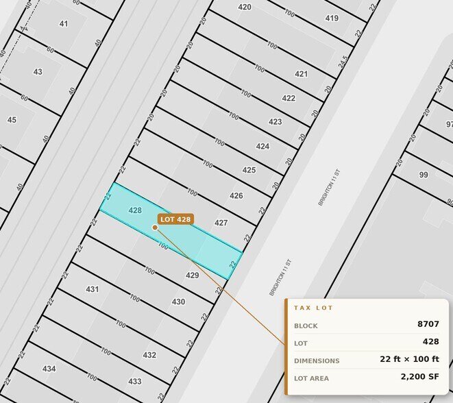 More Photos Of 134 Brighton 11th St, Brooklyn Office Residential For Sale