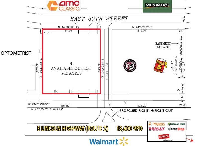 More Photos Of 3820-4006 E Lincolnway Hwy, Sterling Land For Sale