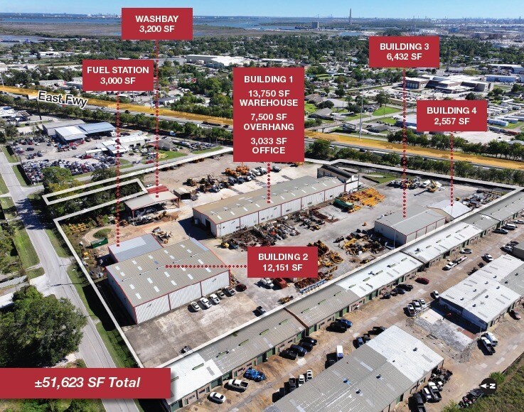 More Photos Of 16031 E I-10 Fwy, Channelview Industrial For Lease