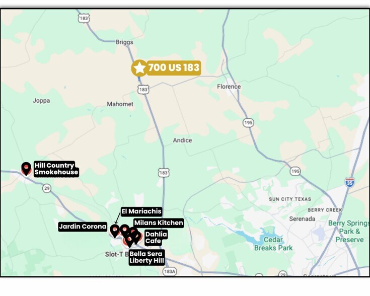 More Photos Of 700 Hwy 183, Briggs Land For Sale