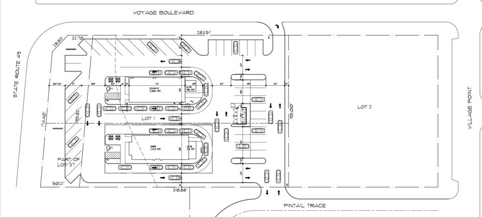 More Photos Of 502 Pintail Trce, Chesterton Freestanding For Lease