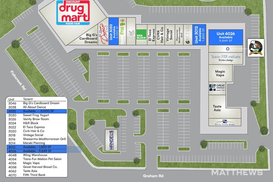 More Photos Of 3046-3048 Graham Rd, Stow Unknown For Lease