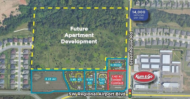 Primary Photo Of SW Regional Airport Blvd @ Greenhouse Road, Bentonville Land For Sale