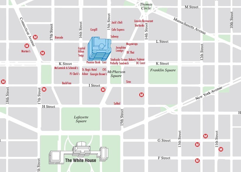 More Photos Of 1501 K St NW, Washington Office For Lease