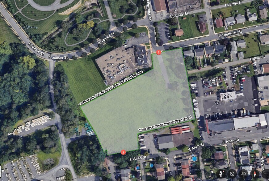 Primary Photo Of 626 E Tilghman St, Allentown Land For Sale