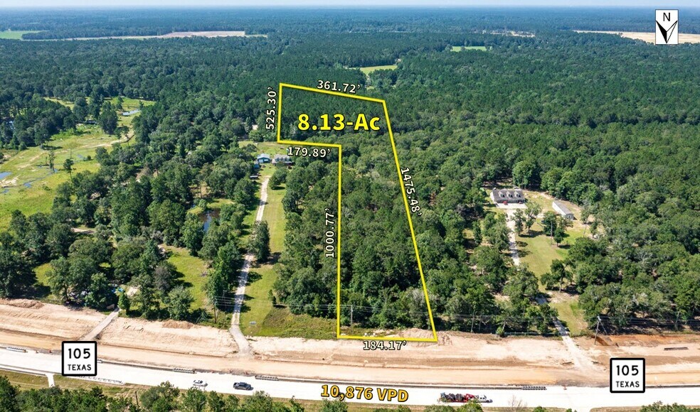 Primary Photo Of 23132 Hwy 105, Cleveland Land For Sale