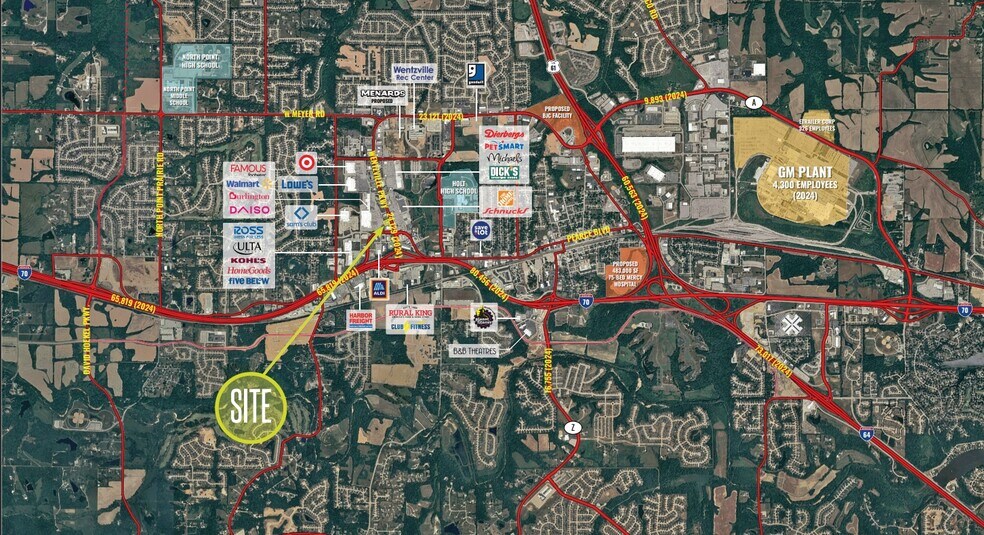 More Photos Of 1991 Wentzville Pky, Wentzville Land For Lease
