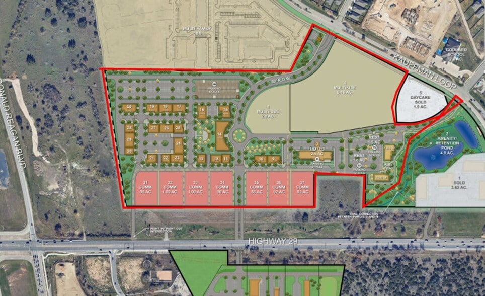 Primary Photo Of 8221 W State Highway 29, Georgetown Land For Sale