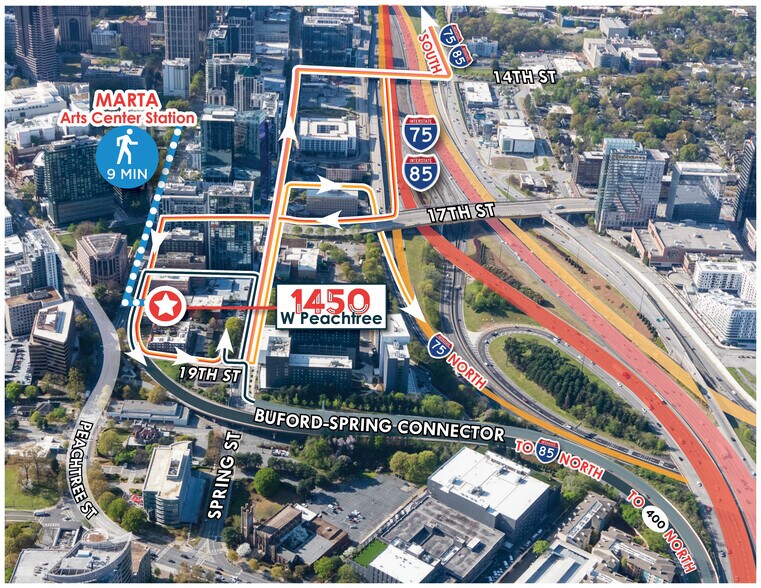 More Photos Of 1450 W Peachtree St NW, Atlanta Land For Sale