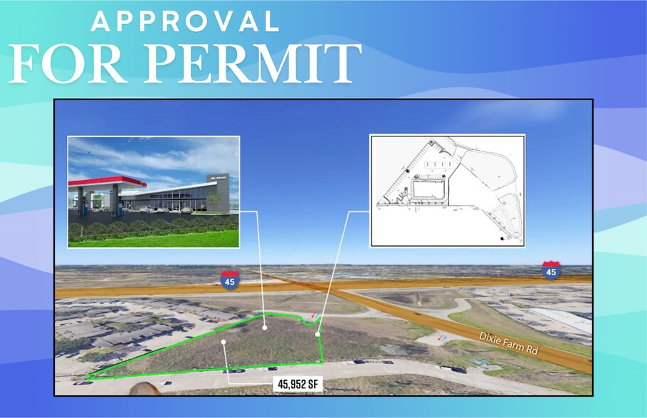 More Photos Of I-45 & DIXIE FARM Rd, Webster Land For Sale