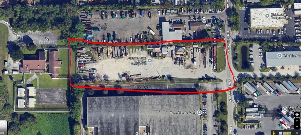 More Photos Of 3091 NW 16th Ter, Pompano Beach Contractor Storage Yard For Sale