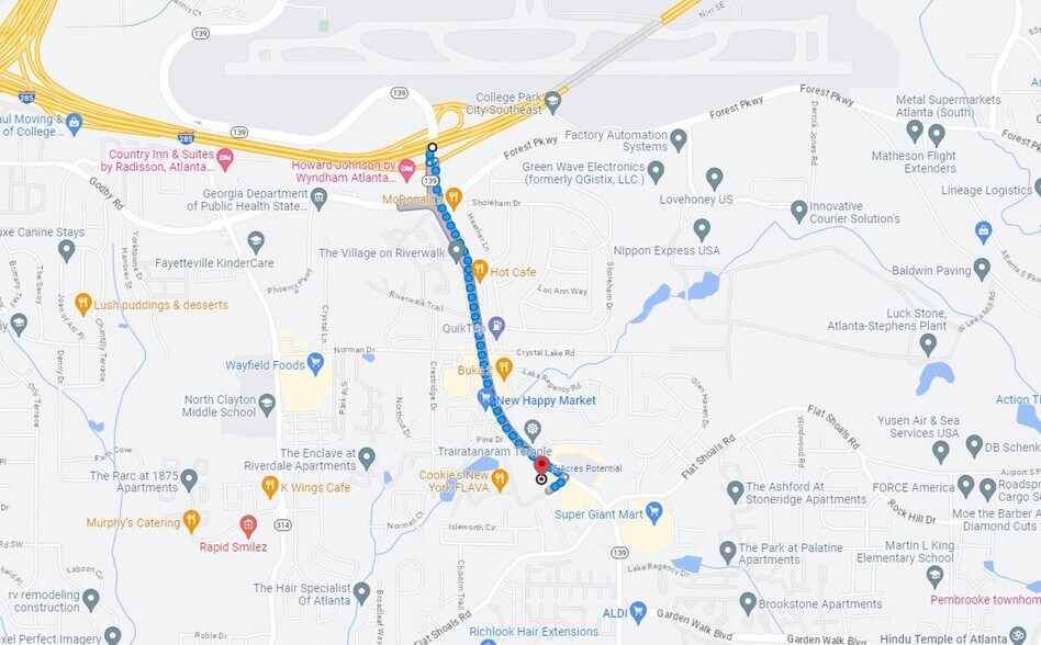 More Photos Of 5567 Riverdale, Atlanta Land For Sale