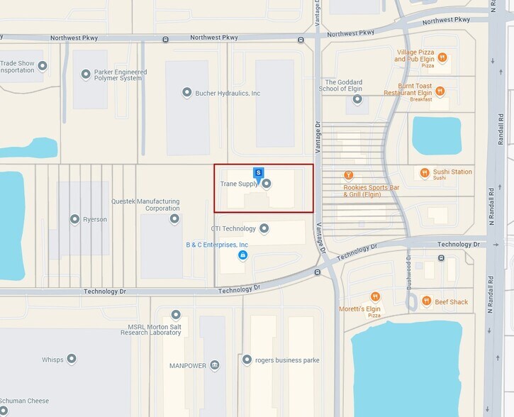 More Photos Of 2380 Vantage Dr, Elgin Warehouse For Lease