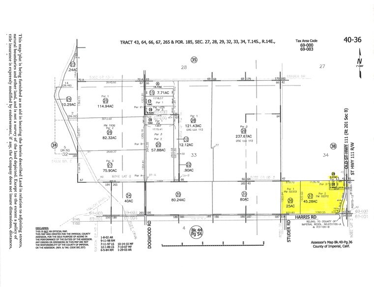 More Photos Of 194 E Harris Rd, Imperial Land For Sale