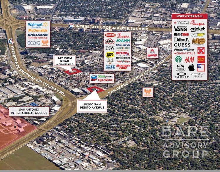 More Photos Of 741-751 Isom Rd, San Antonio Storefront For Sale