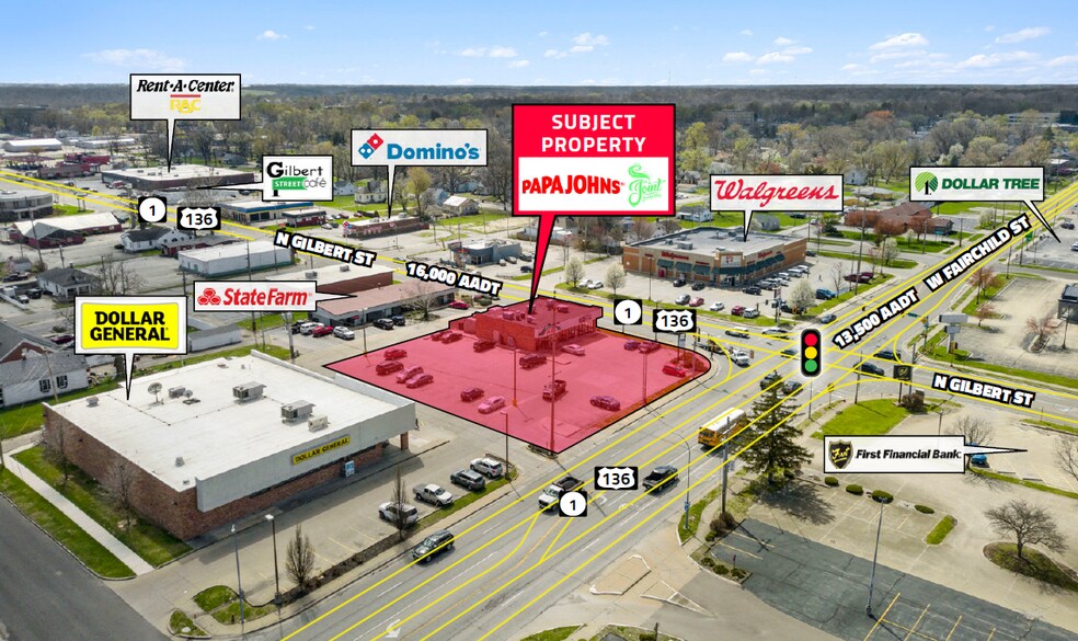 More Photos Of 302-306 W Fairchild St, Danville Storefront For Sale