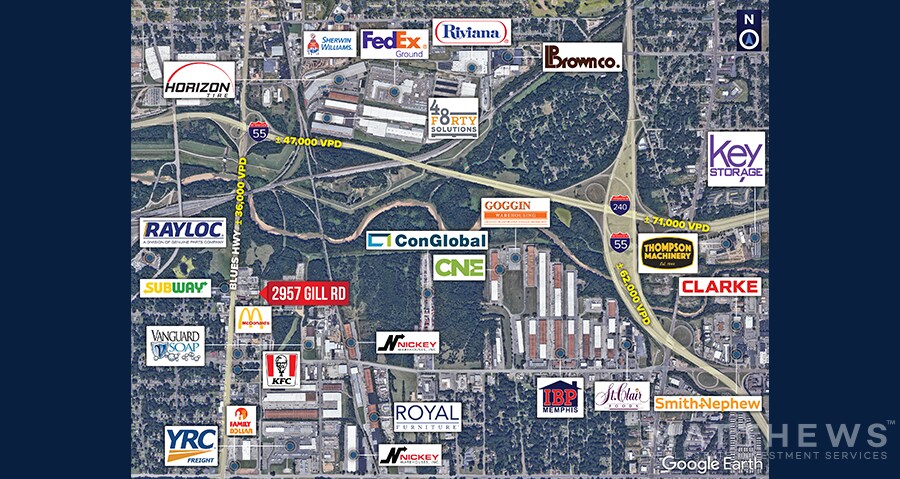 More Photos Of 2964 S 3rd St, Memphis Warehouse For Sale