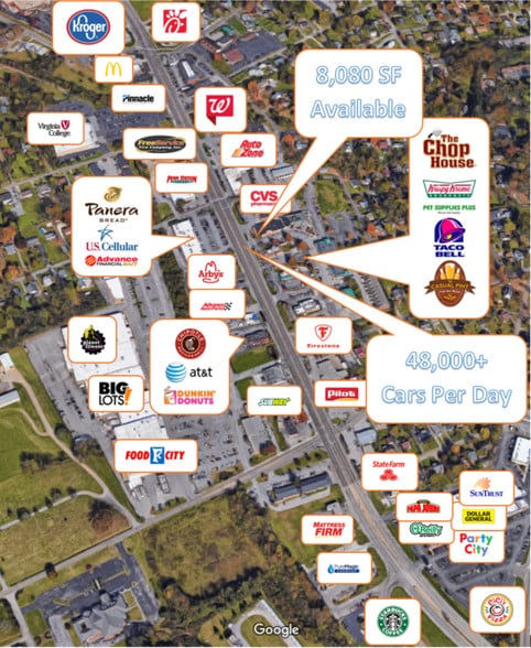 More Photos Of 4860-4874 N Broadway St, Knoxville General Retail For Lease