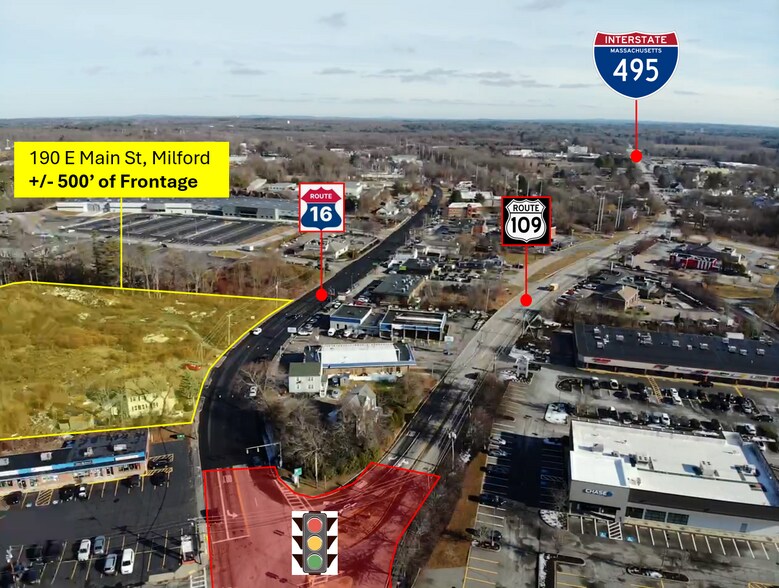 Primary Photo Of 190 E Main St, Milford Land For Lease