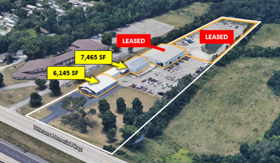 More Photos Of 9390 Veterans Memorial Pky, O'Fallon Warehouse For Lease