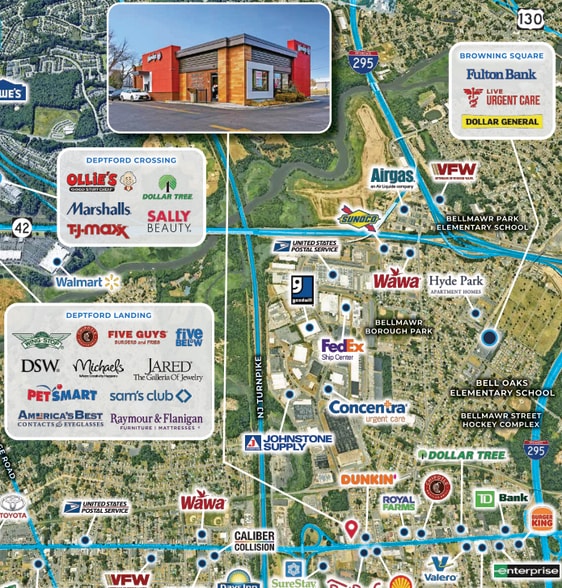 More Photos Of 300 S Black Horse Pike, Bellmawr Fast Food For Sale