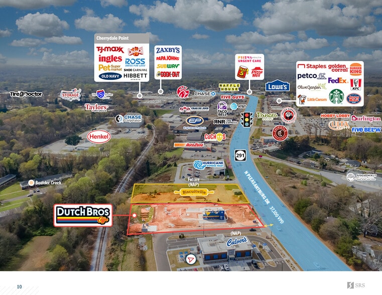 More Photos Of 3103 N Pleasantburg Dr, Greenville General Retail For Sale