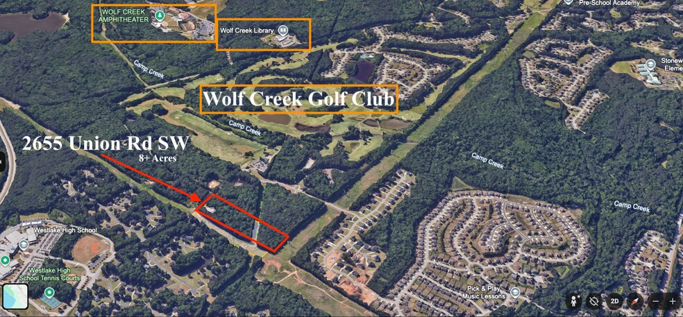 Primary Photo Of 2655 Union Rd SW, Atlanta Land For Sale